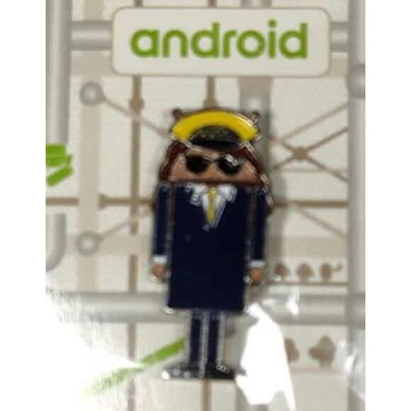 2018 Google Android MWC Limited Edition Pin Professional Driver, Cab, Cabbie - Picture 1 of 3